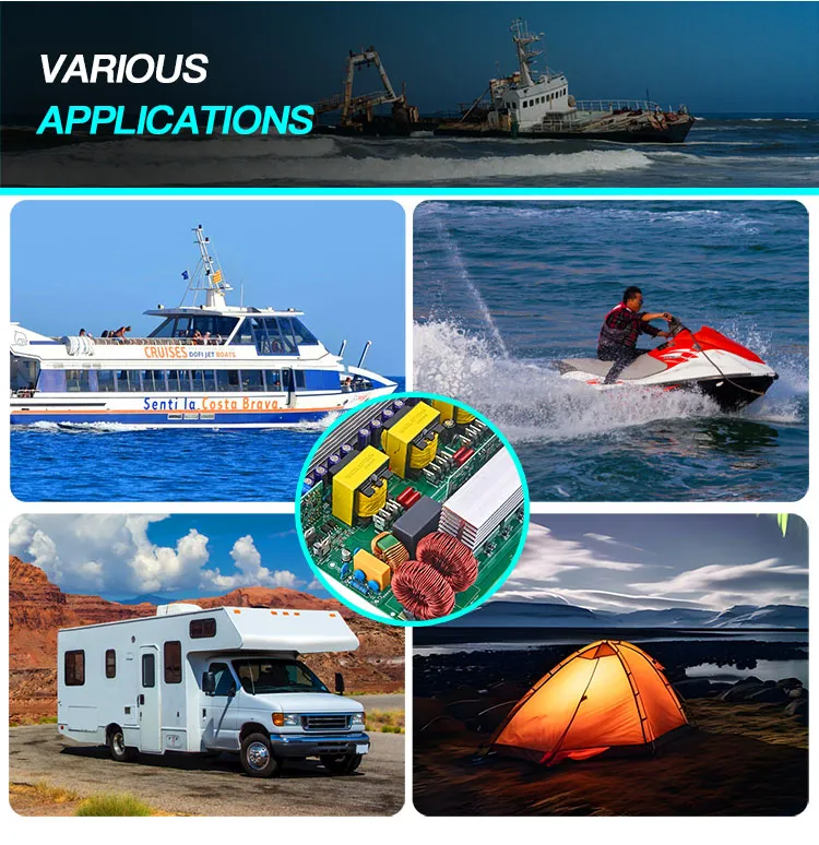 Power Inverter PCB Board View 3
