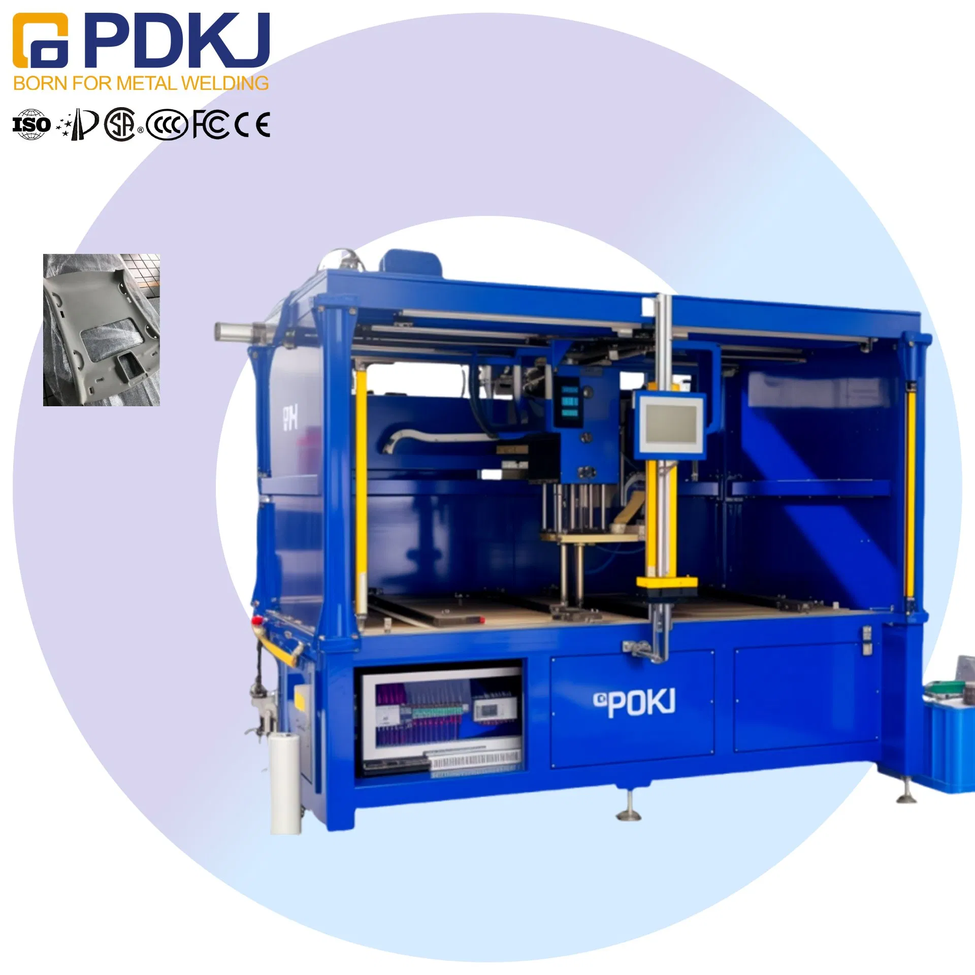 Energy Efficiency Spot Welder Welding Machine Gantry Automatic Spot Welding Device for Titanium Appliance