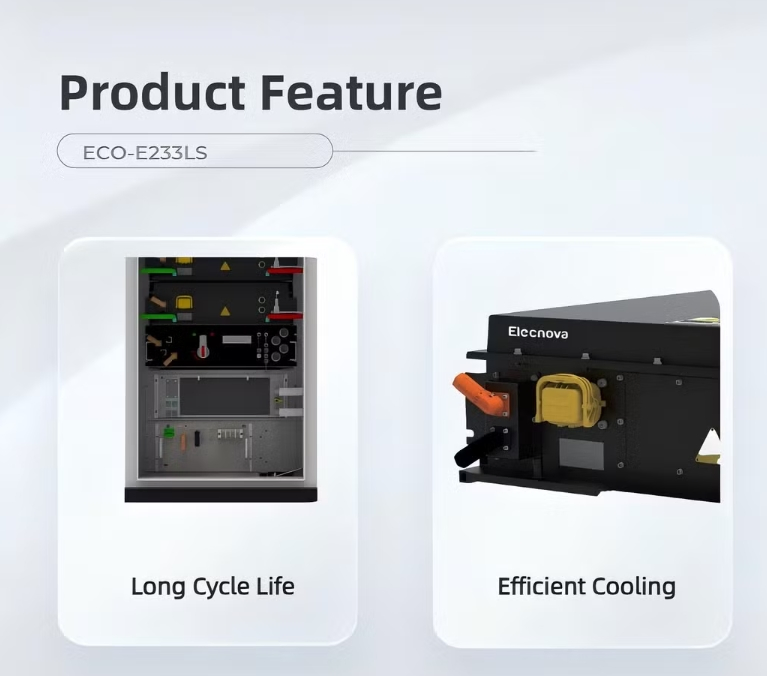 233kwh off Grid Power Supply Energy Storage System Container for Ess UPS