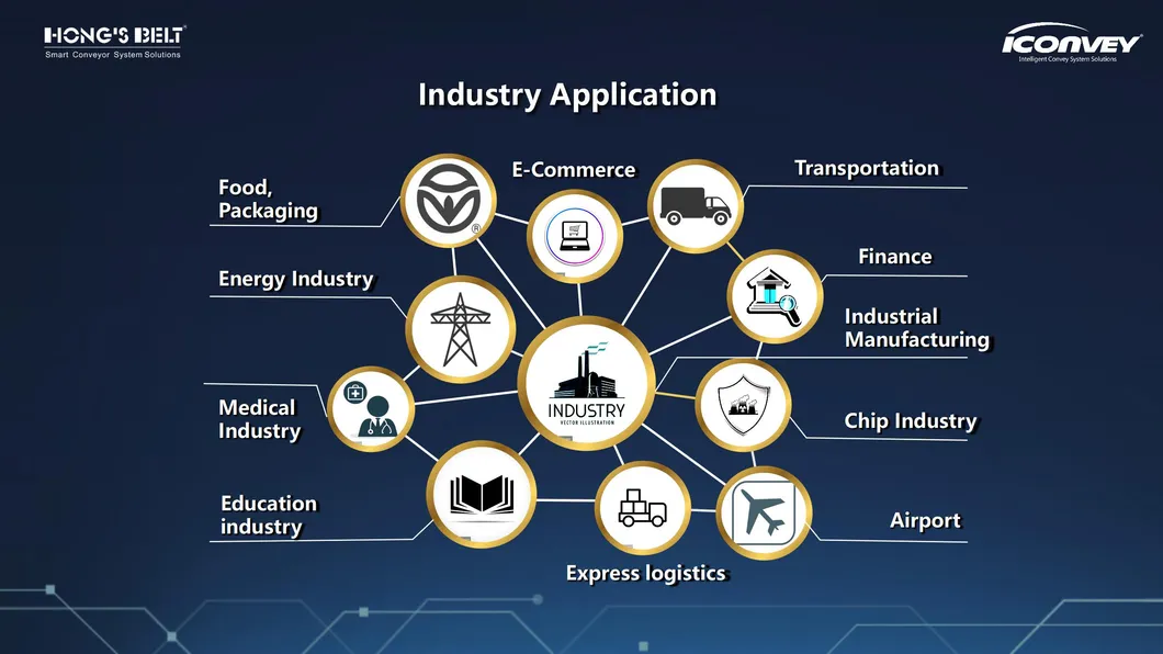 Modular Plastic Conveyor Belt Technical Drawing