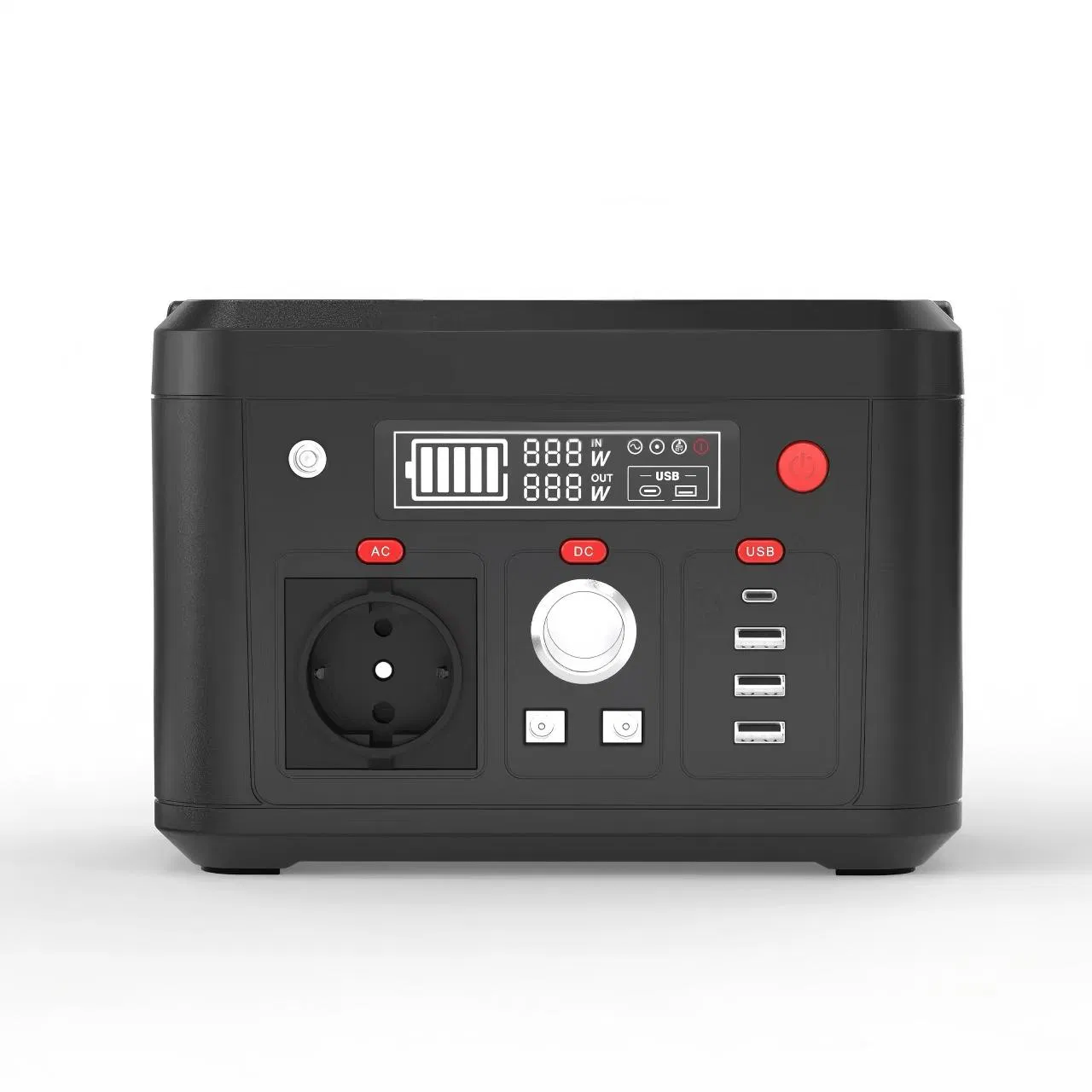 Standard Portable Power Station Solar Generator Power Bank Solar Battery Energy Storage System Home Outdoor Camping