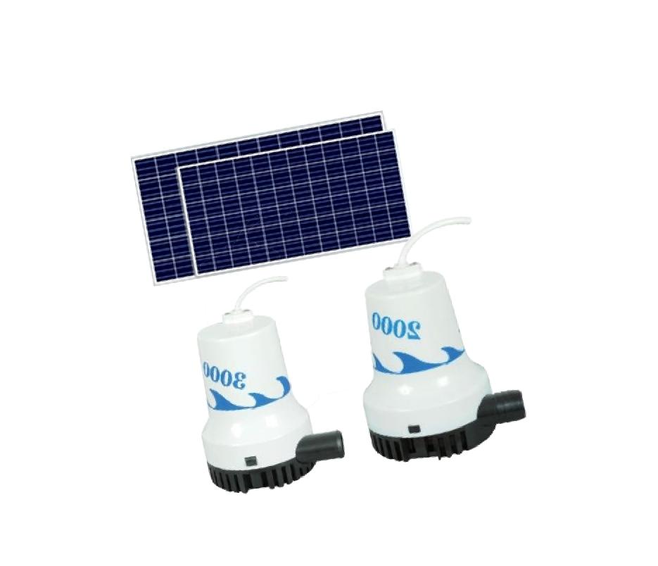 High Performance Small 12V 24V DC Solar Clarified Water Submerged Bilge Pump