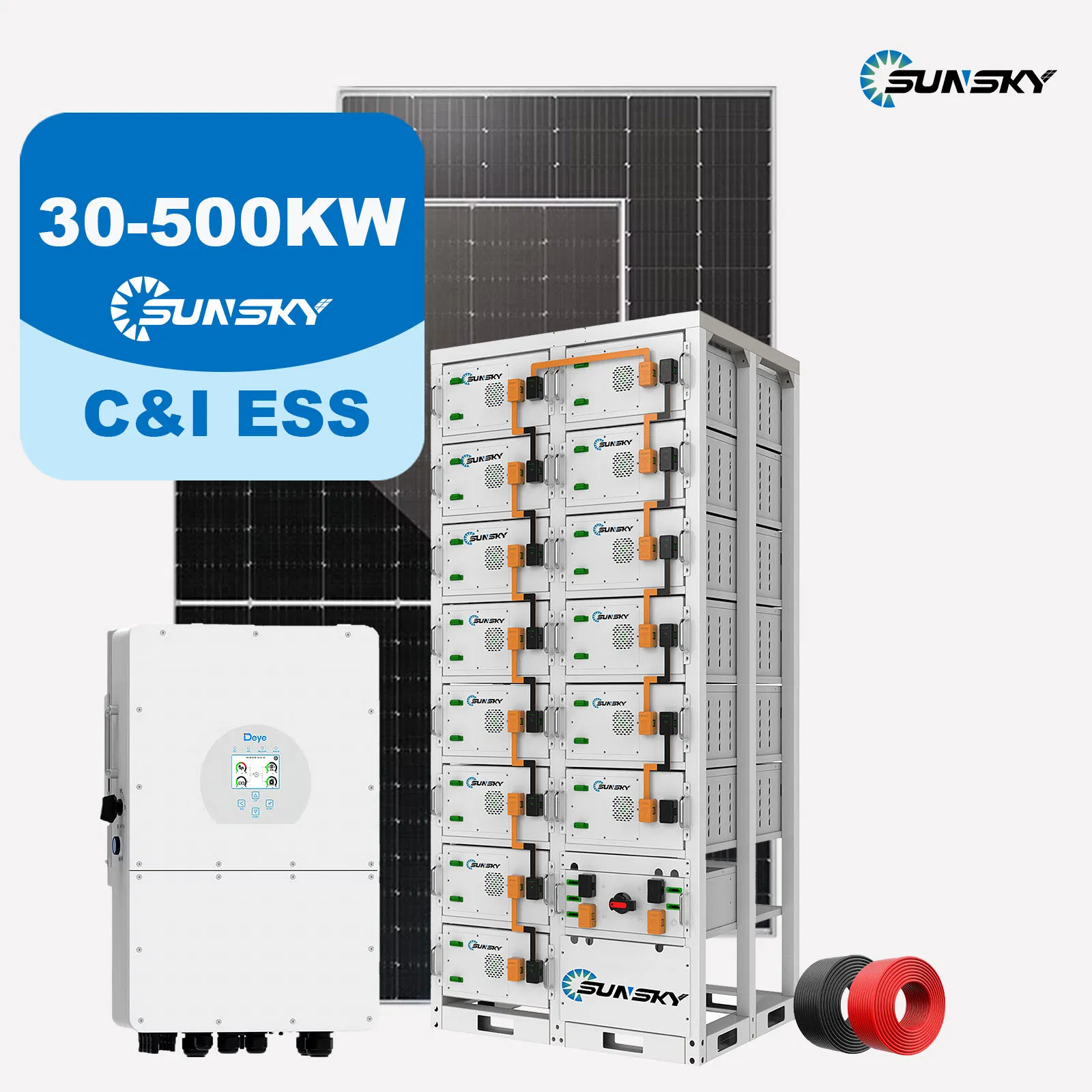 High-Efficiency Hybrid Solar Power System for Home Use