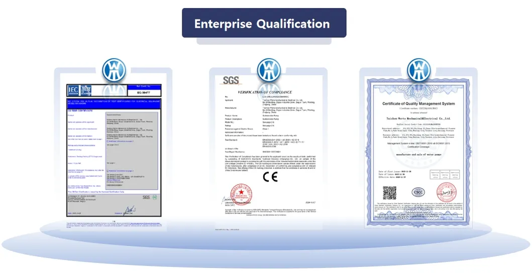 Certifications