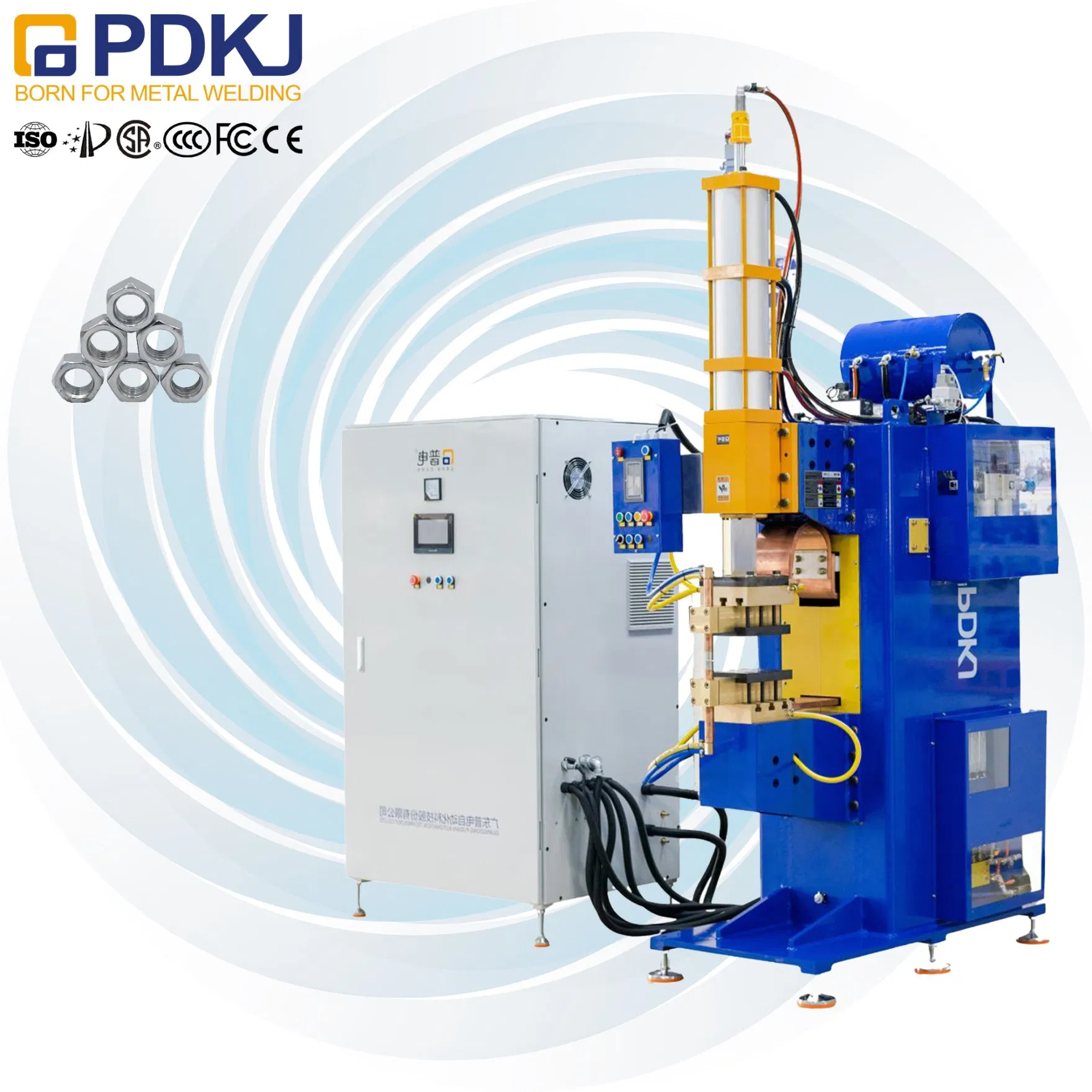 12000μ F Delivery Efficiency Spot Welder Resistance Welding Machine Energy Storage Spot Welding Device for Galvanized Sheet Hardware