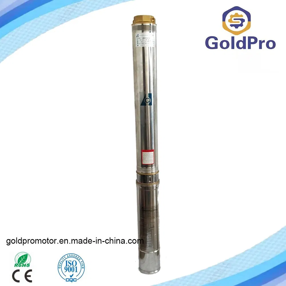 4skm 0.25-10kw Copper Wire Sale Brass Outlet Borehole Deep Well Multistage Impeller Borehole Agriculture Irrigation Solar Electric Submersible Jet Water Pump