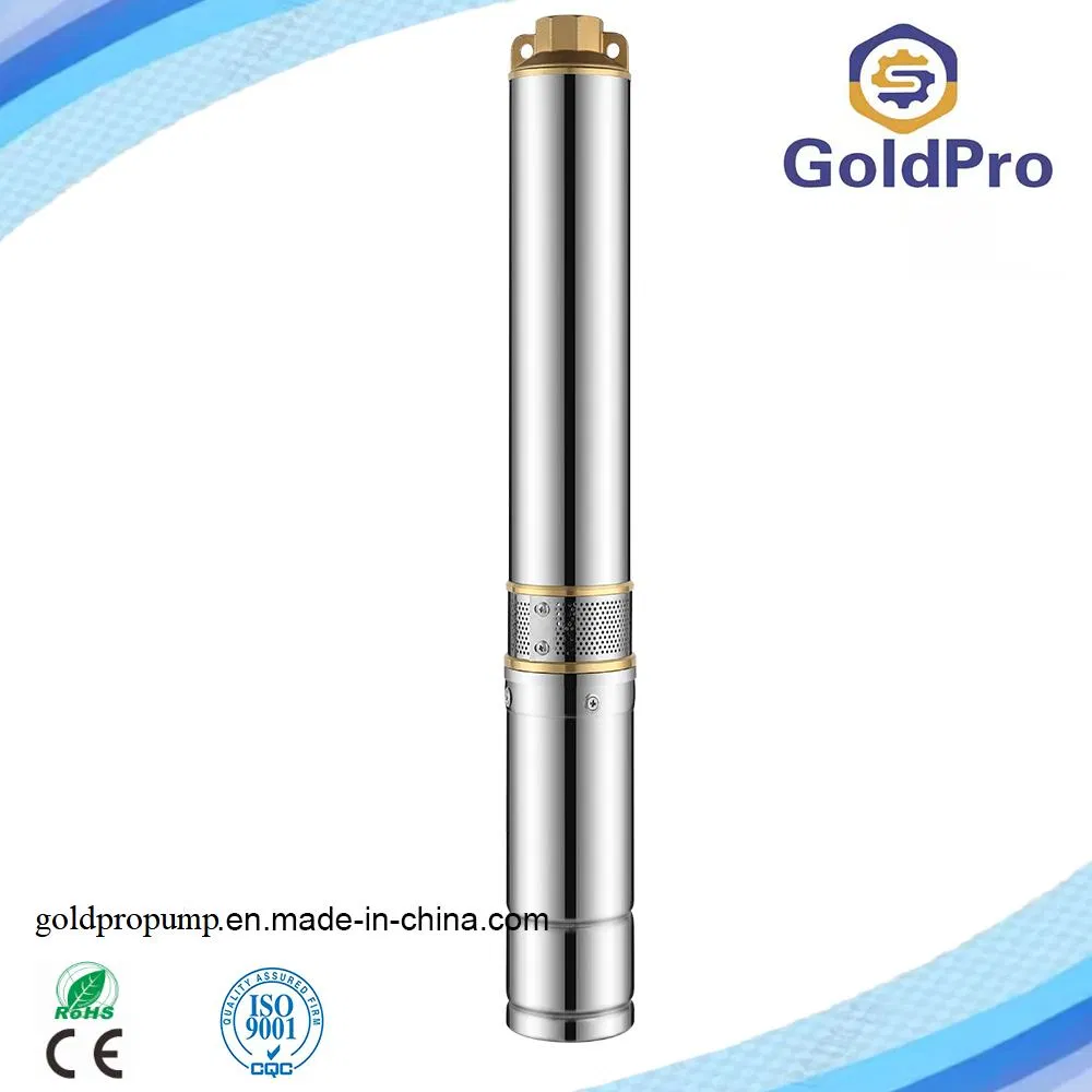 4skm 4sdm 4sp 0.55HP 1HP 1.5HP 2HP 3HP Low Noise High Efficiency Copper Wire Borehole Drainage Solar Submersible Electric Clean Deep Well Water Pump