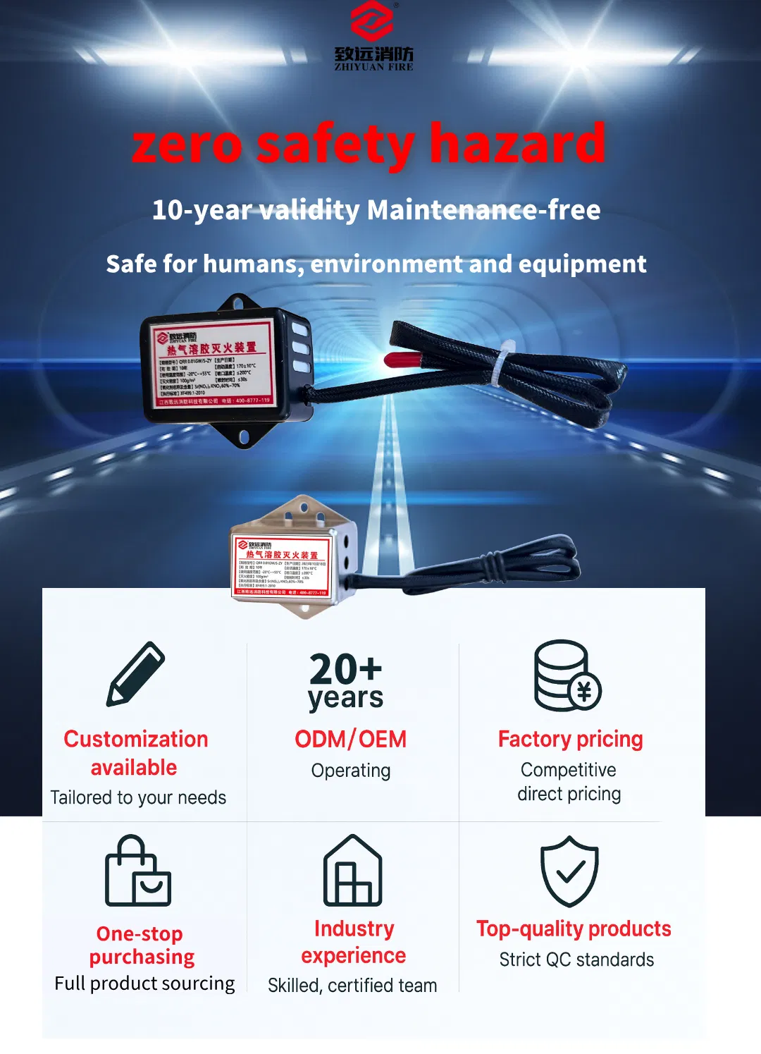 Thermal Aerosol Fire Device