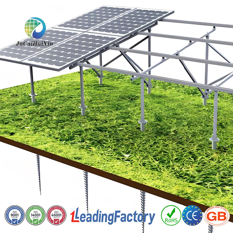 Jchx Solar Ground Mounting System Solar Energy Plant