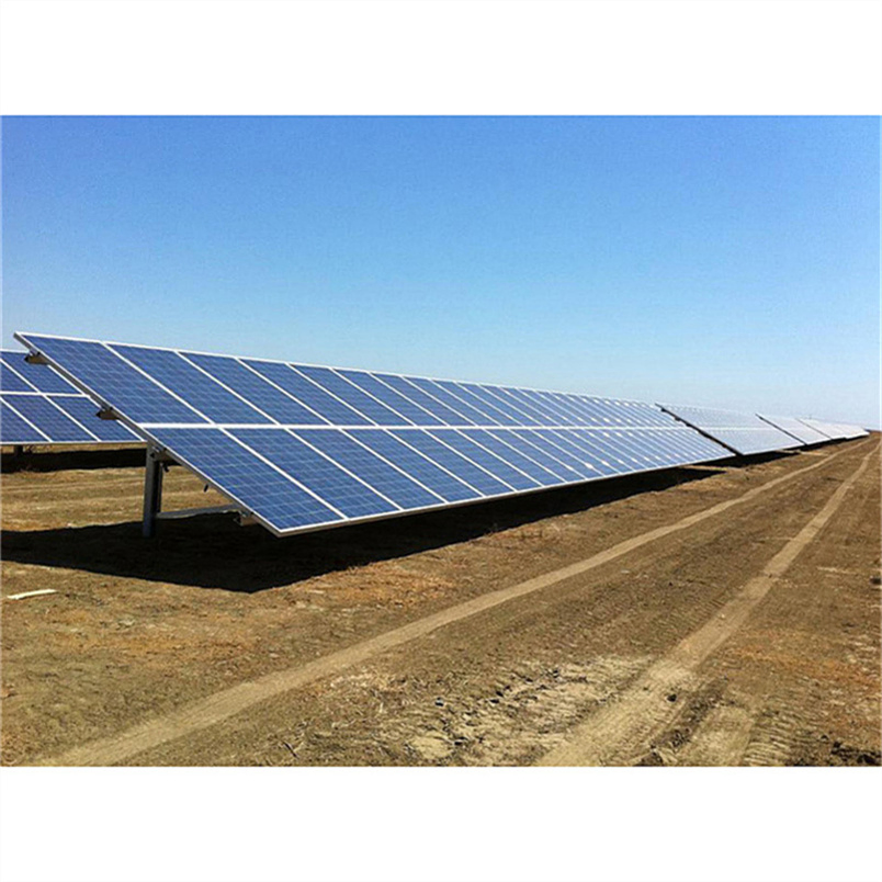 Galvanized C Type Steel Solar Panel Ground Mounting Structures