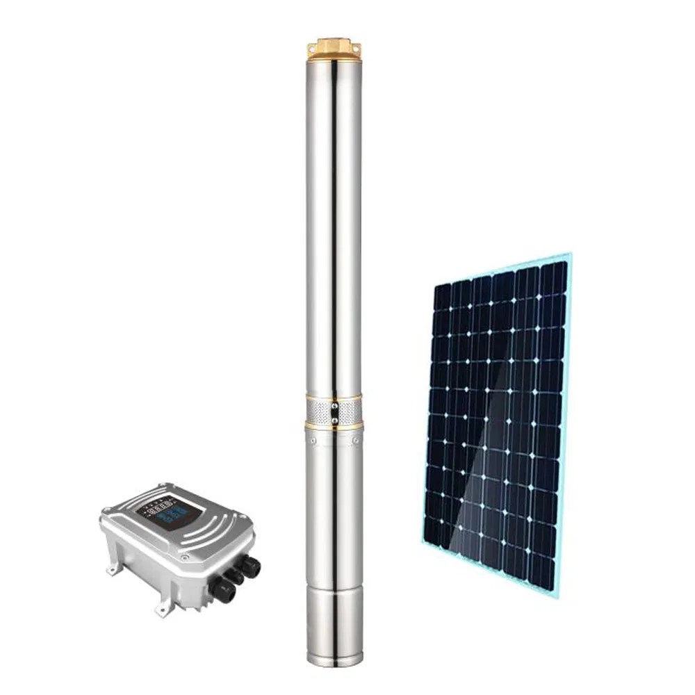 Manufacture Solar Stainless Steel Submersible Water Pump Electric Borehole Pump