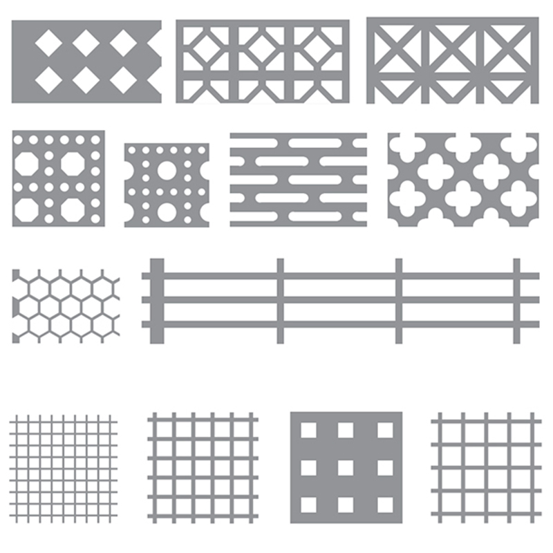 Perforated Acm Signage Aluminum Composite Construction Material