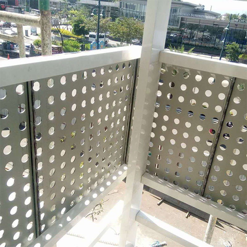 Perforated Acm Signage Aluminum Composite Construction Material