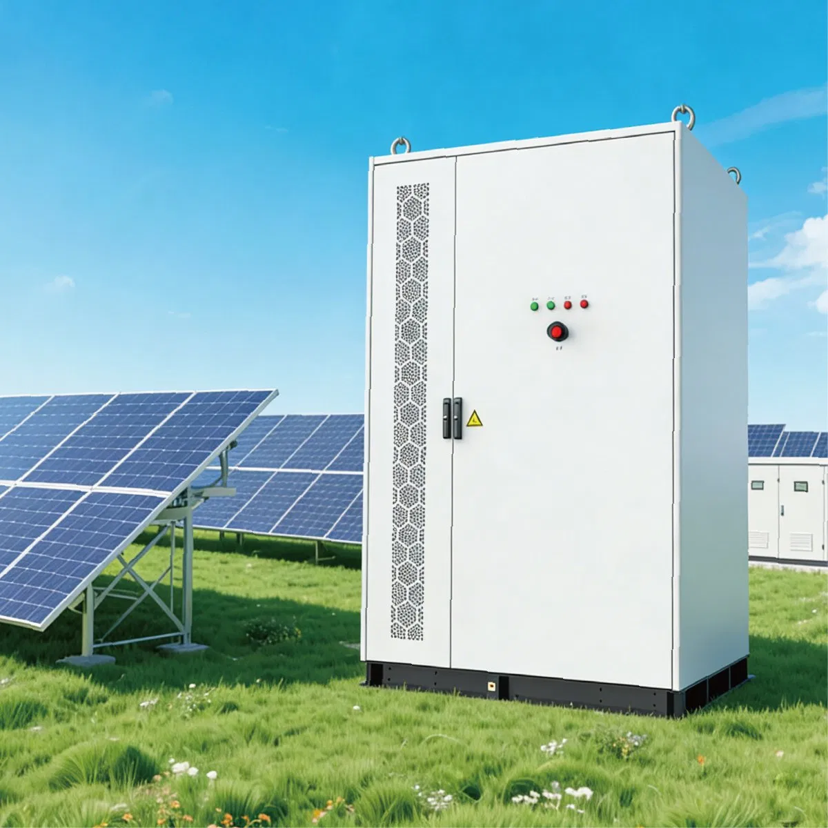 Factory Direct Commercial and Industrial Energy Storage Batteries 100kwh 200kwh 500kwh on off Grid Connection with ATS Connecting Solar Panels Switch