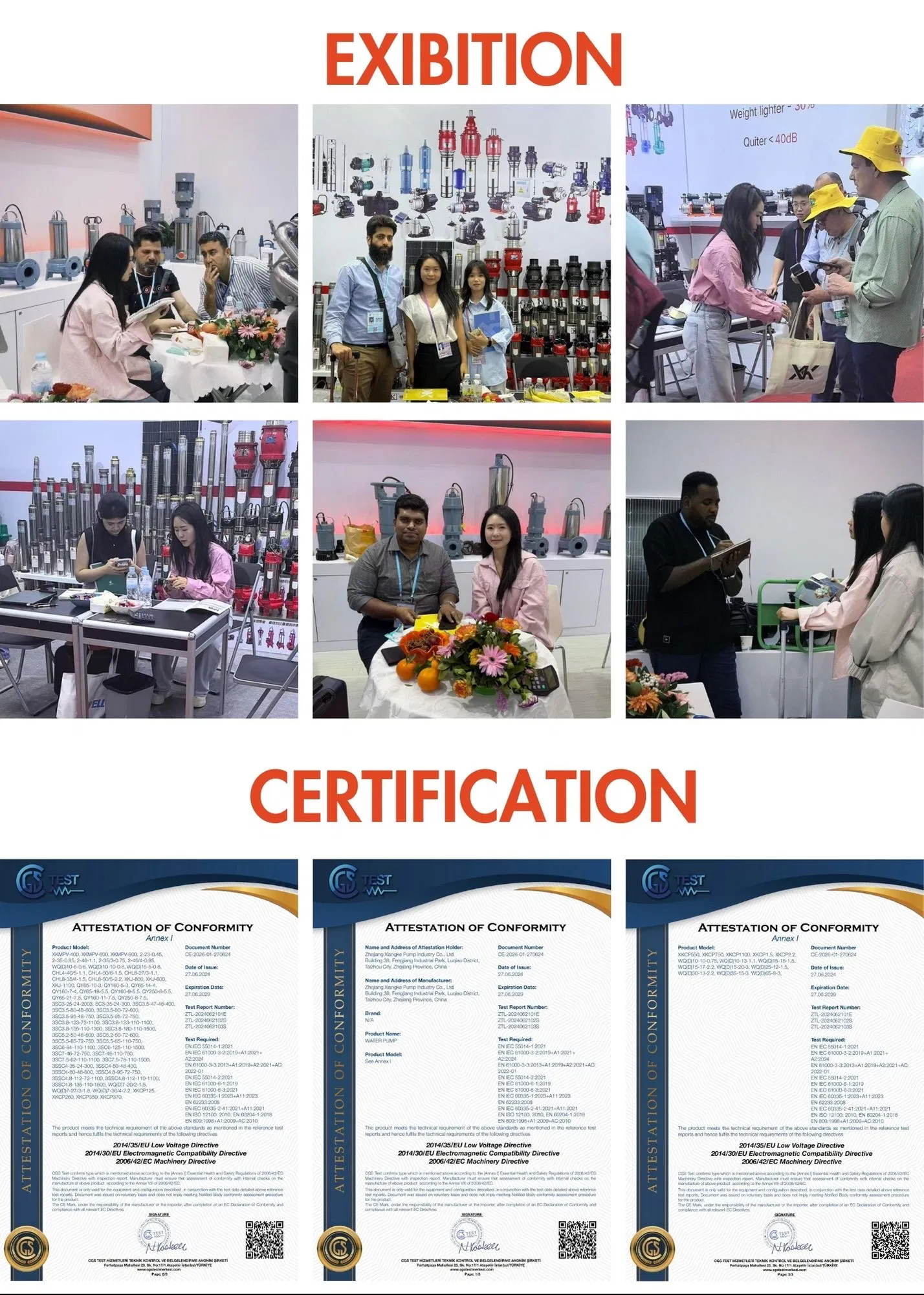 Product Certifications