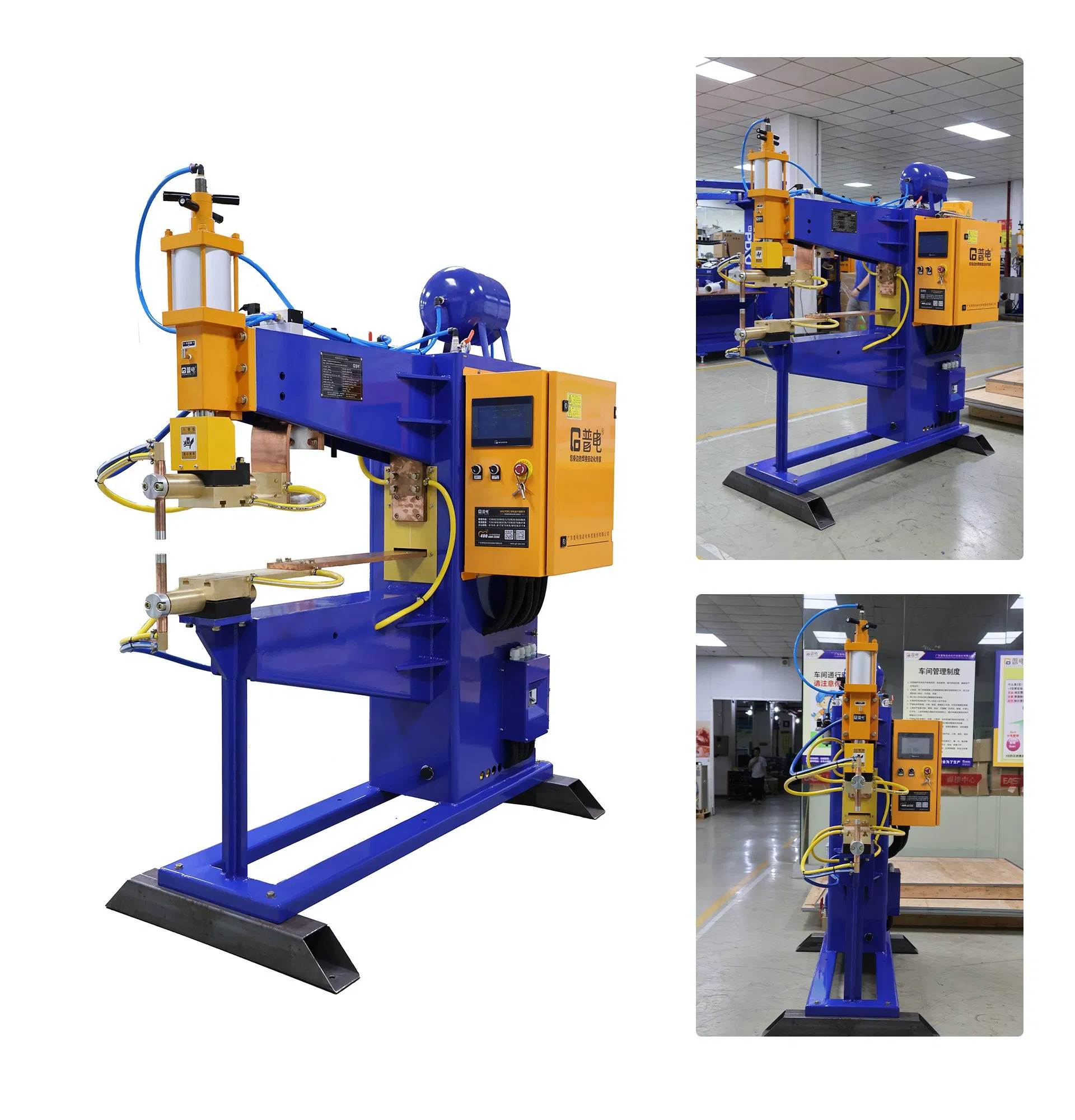 Energy Efficiency New Spot Welders Extended Arm Resistance Spot Welding Device for Aluminium Electrical Appliances