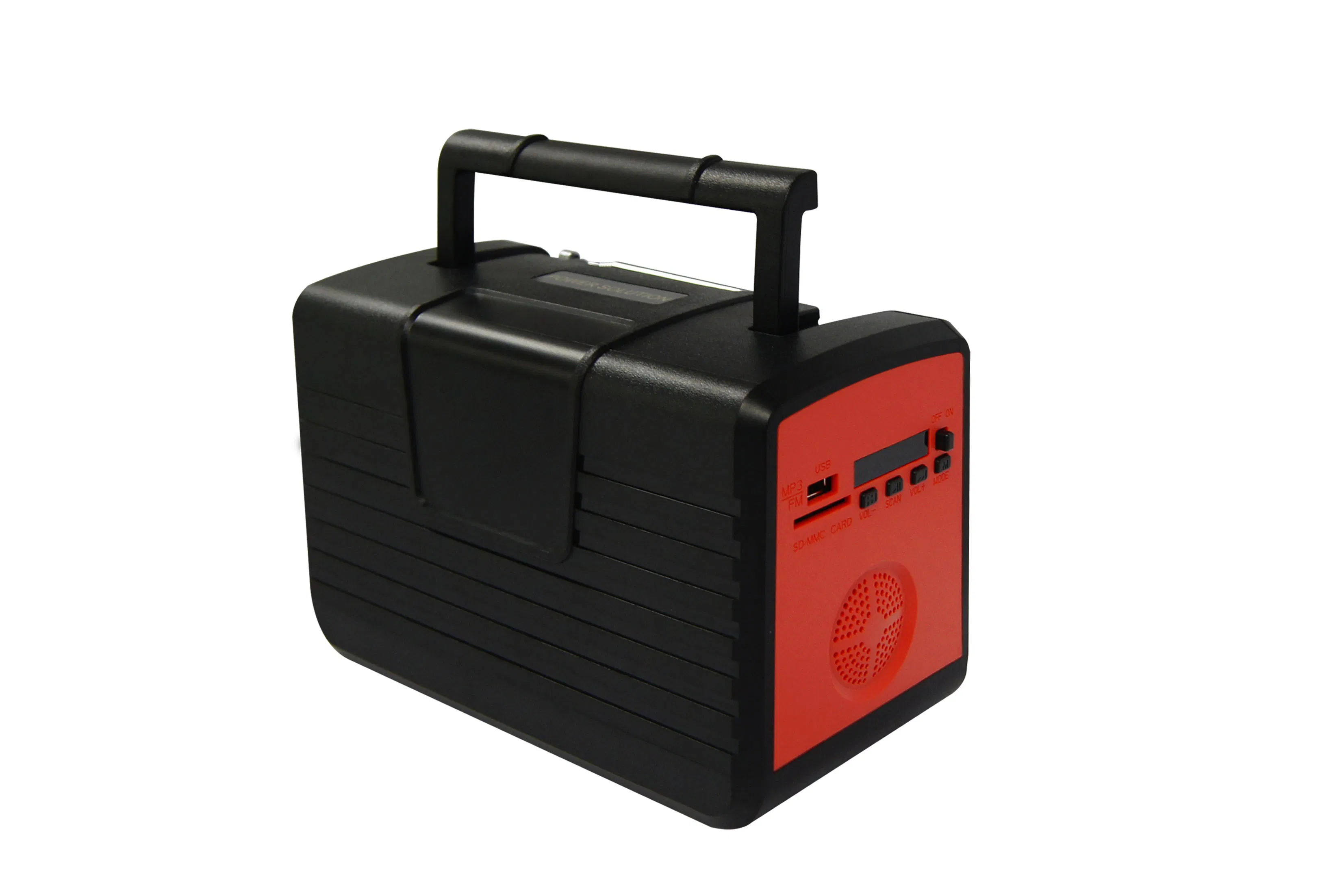 20W Solar Home Power System with FM and MP3 Player Run DC Fan and DC TV