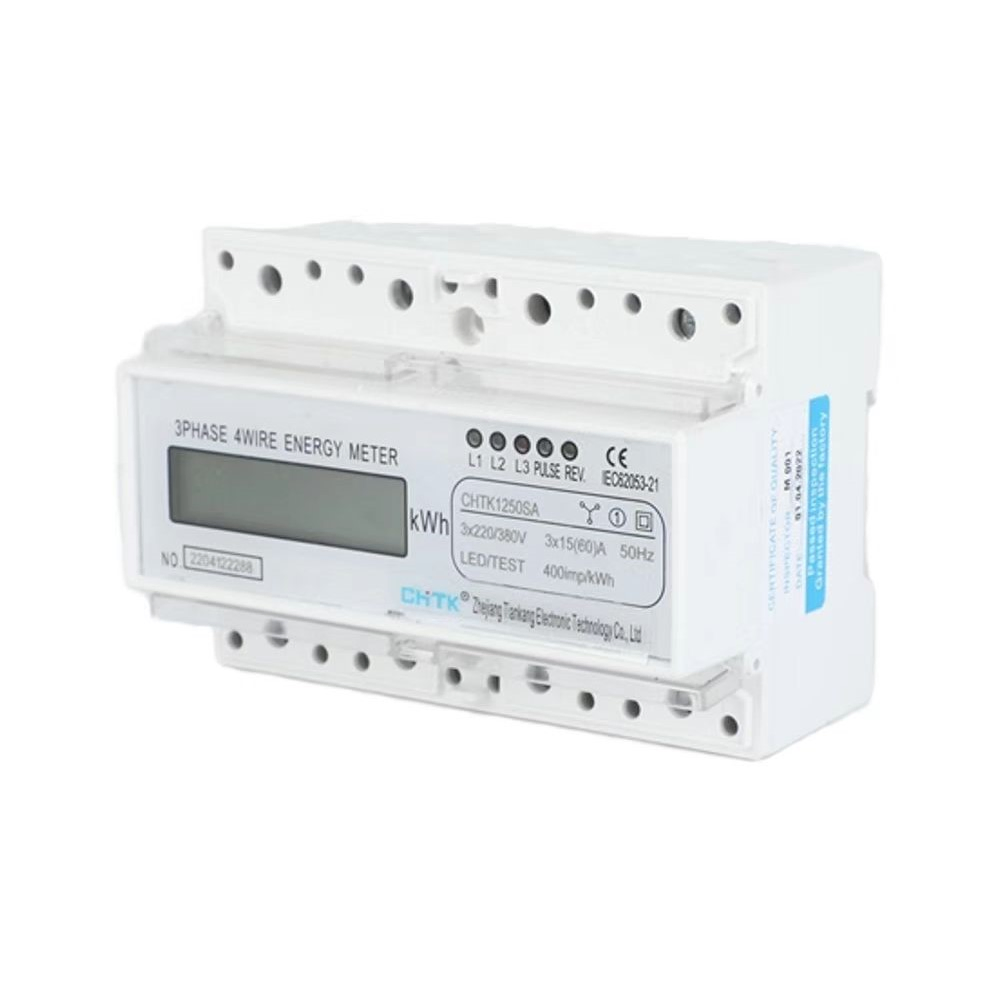 Electronic Single-Phase Electric Meter, Household Electricity Metering Meter, High-Precision Rental House Electric Meter, State Grid Certified
