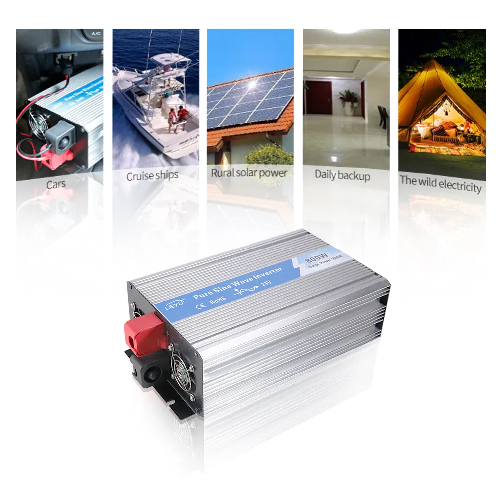 Opip-800 Adjustable 800W Single Output Pure Sine Wave Solar Power Inverter