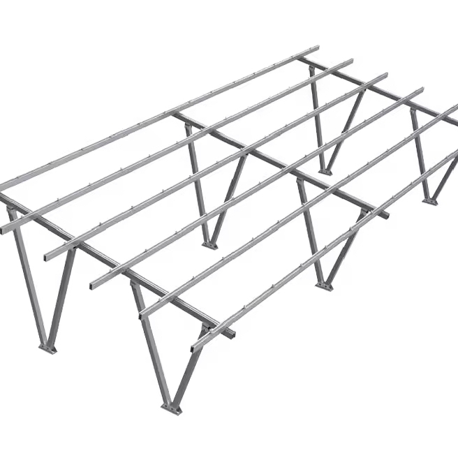 Quickly Installation PV Ground Mounting Systems Solar Panel Steel Structure