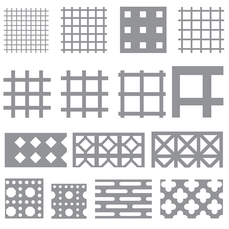 Perforated Acm Signage Aluminum Composite Construction Material