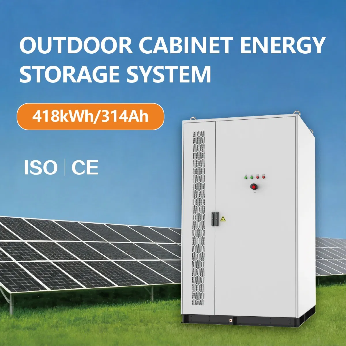 Factory Direct Commercial and Industrial Energy Storage Batteries 100kwh 200kwh 500kwh on off Grid Connection with ATS Connecting Solar Panels Switch