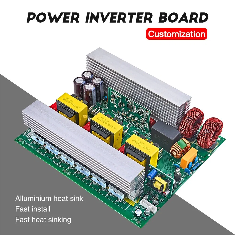 Factory Price 2000W DC to AC Power Inverter PCB Board