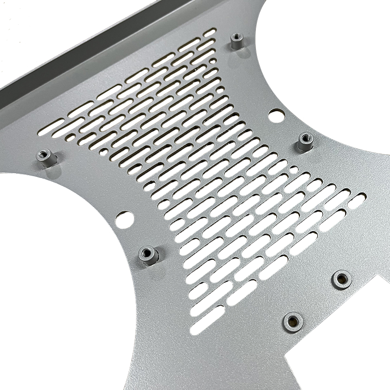 Sheet Metal Fabrication Powder Coating with Riveting Stainless Steel Grid