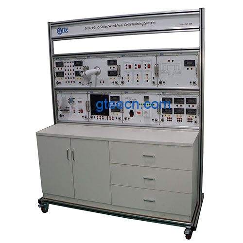 Educational Equipment Smart Grid (solar/wind/fuel cell) Training System New Energy Solar Energy Training Equipment