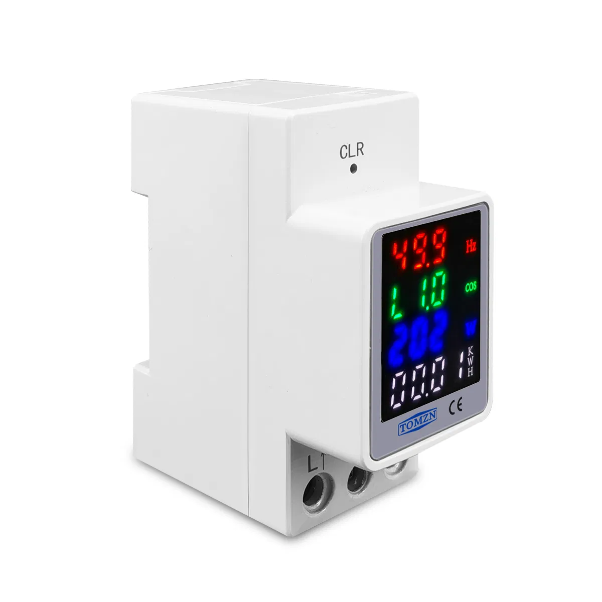 Tomzn 4-in-1 Voltage Current Kwh Energy Monitoring Device