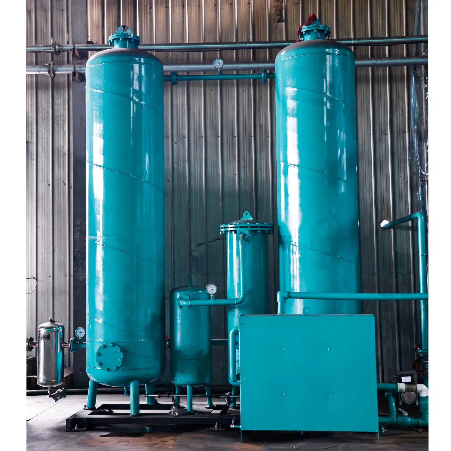 Npg Tire Pyrolysis Gas Device with Water-Cooled Cooling and 42% Efficiency