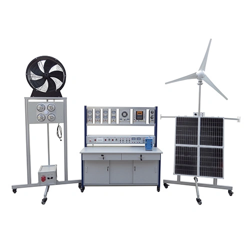 Hybrid Solar / Wind Energy Trainer Didactic Equipment Electrical Lab Equipment