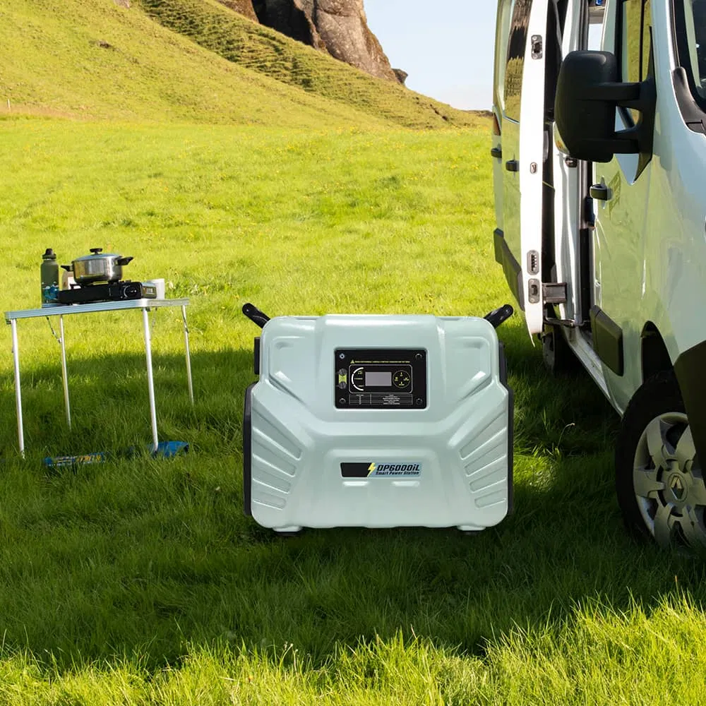 Emergency Mobile Power Lithium Iron Battery 6kw Portable Power Station