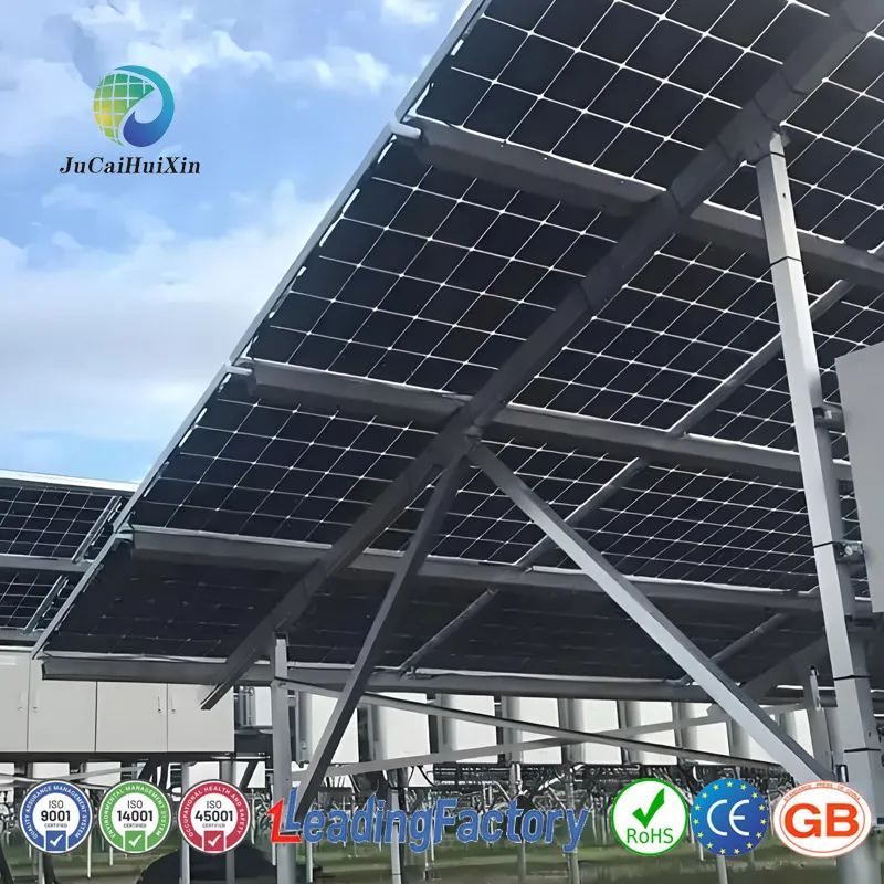 Solar Frame Ground Mount Detail