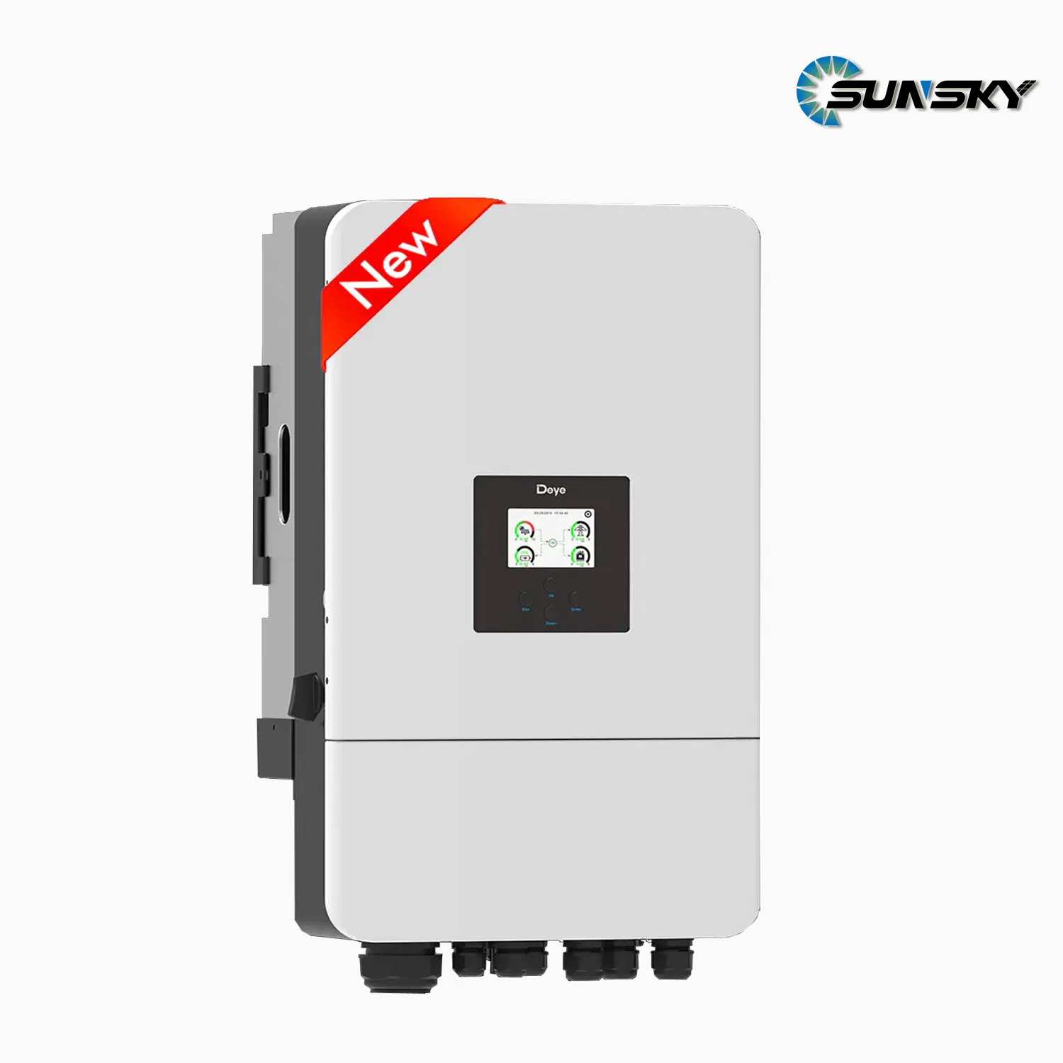 Sunsky Residential Home Power 10000W off Grid PV Systems 10kwh 20kwh LiFePO4 Battery Hybrid Solar Energy System 10kw