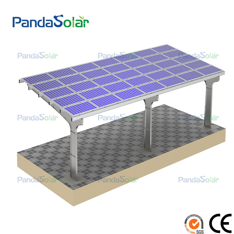 Wholesale Carbon Steel Solar Energy Carport Mounting System PV Parking Structure