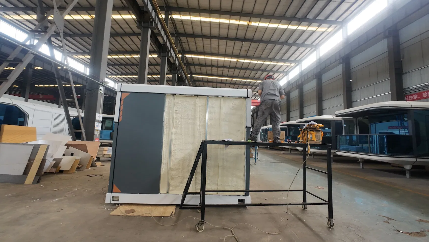 Solar PVC Prefab Capsule House off-Grid Durable Disaster Relief Energy Ready