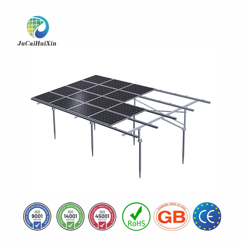 Jchx CE Certified Carbon Steel Structure for Ground-Mounted Photovoltaics