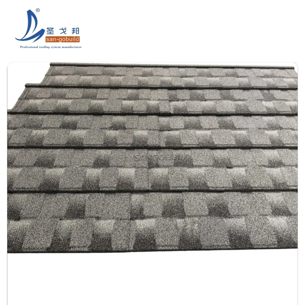 China Factory Price Stone Coated Metal Steel Roof Tile Green Building Materials in Kenya for Roof Houses