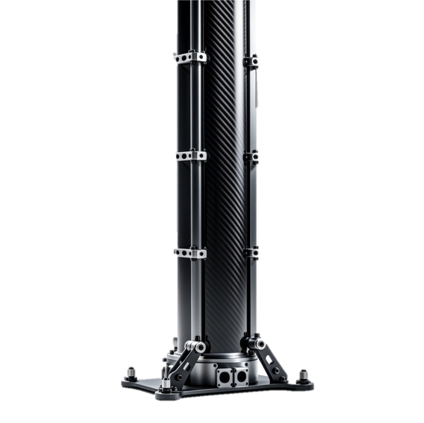 Efficient and Optimized Carbon Fiber Spar for Smart Grid Communication