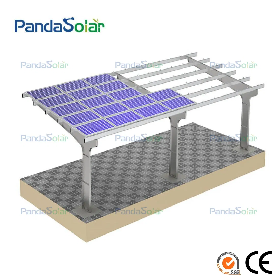 Wholesale Carbon Steel Solar Energy Carport Mounting System PV Parking Structure