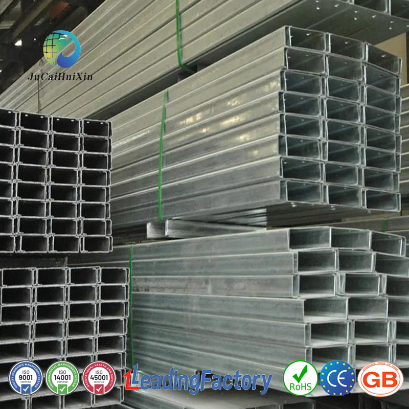 Jchx Low Prices Metal C U Steel Structure for PV Mounting System