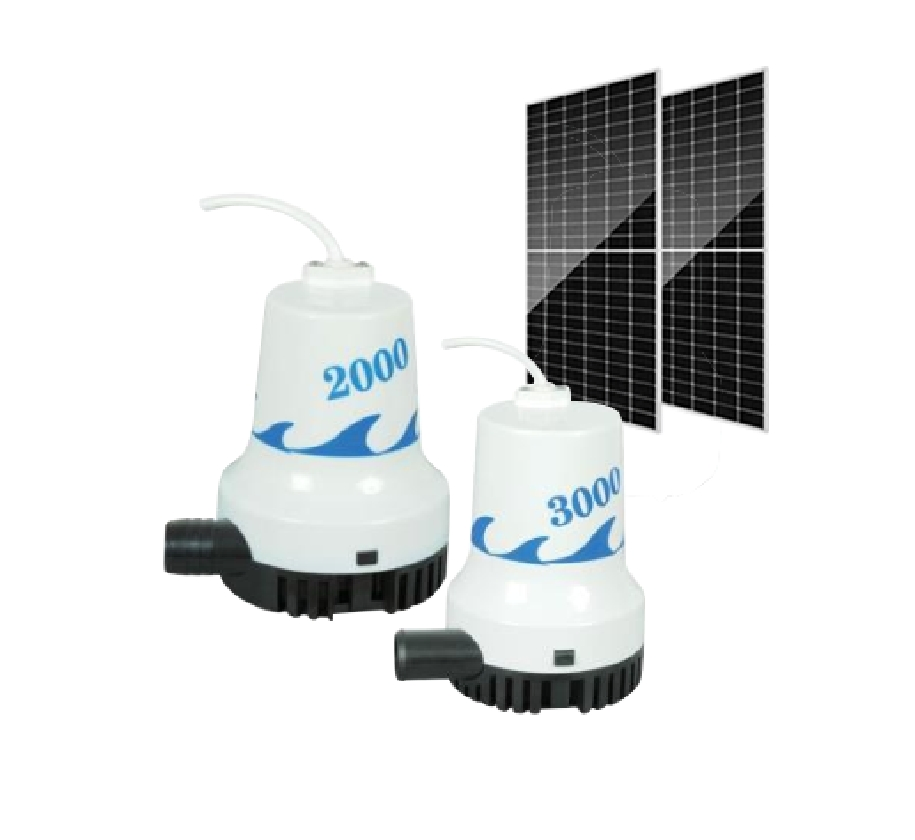 High Performance Small 12V 24V DC Solar Clarified Water Submerged Bilge Pump