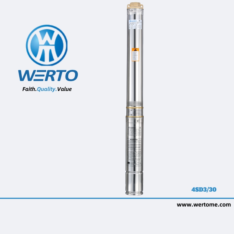 4SD3/30 Automatic Solar Water Pump Submersible with Efficient Brushless DC Motor Technology