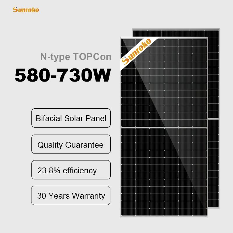 Sunroko off-Grid Solar Power System 3kw 5000W 6kw 8kw 10kw Hybrid Solar All in One System Paneau Solaire Systeme Complet