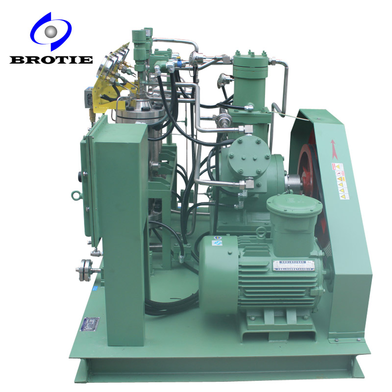 Compact Hydrogen Compression System for Renewable Energy Storage