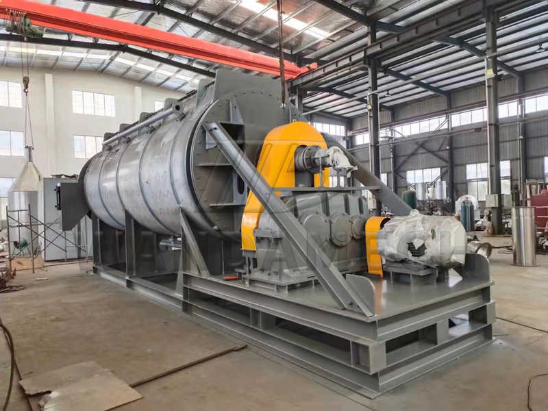 High-Efficiency Potassium Carbonate and Biological Potassium Fertilizer Drying Hollow Blade Drier Device with Energy-Saving and Environmental Protection