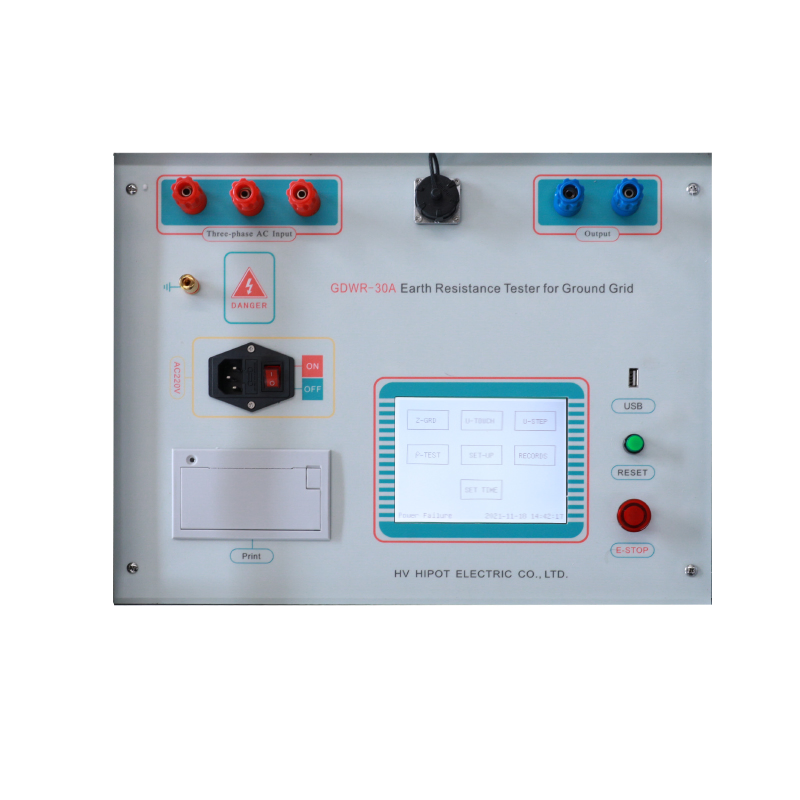 HVHIPOT GDWR-30A Soil Resistivity Ground Grid ImpedanceTester