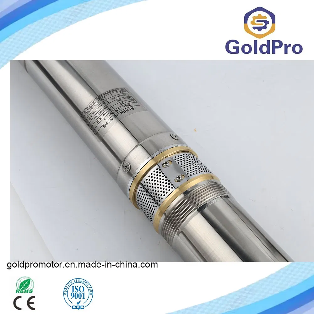 4skm 0.25-10kw Copper Wire Sale Brass Outlet Borehole Deep Well Multistage Impeller Borehole Agriculture Irrigation Solar Electric Submersible Jet Water Pump