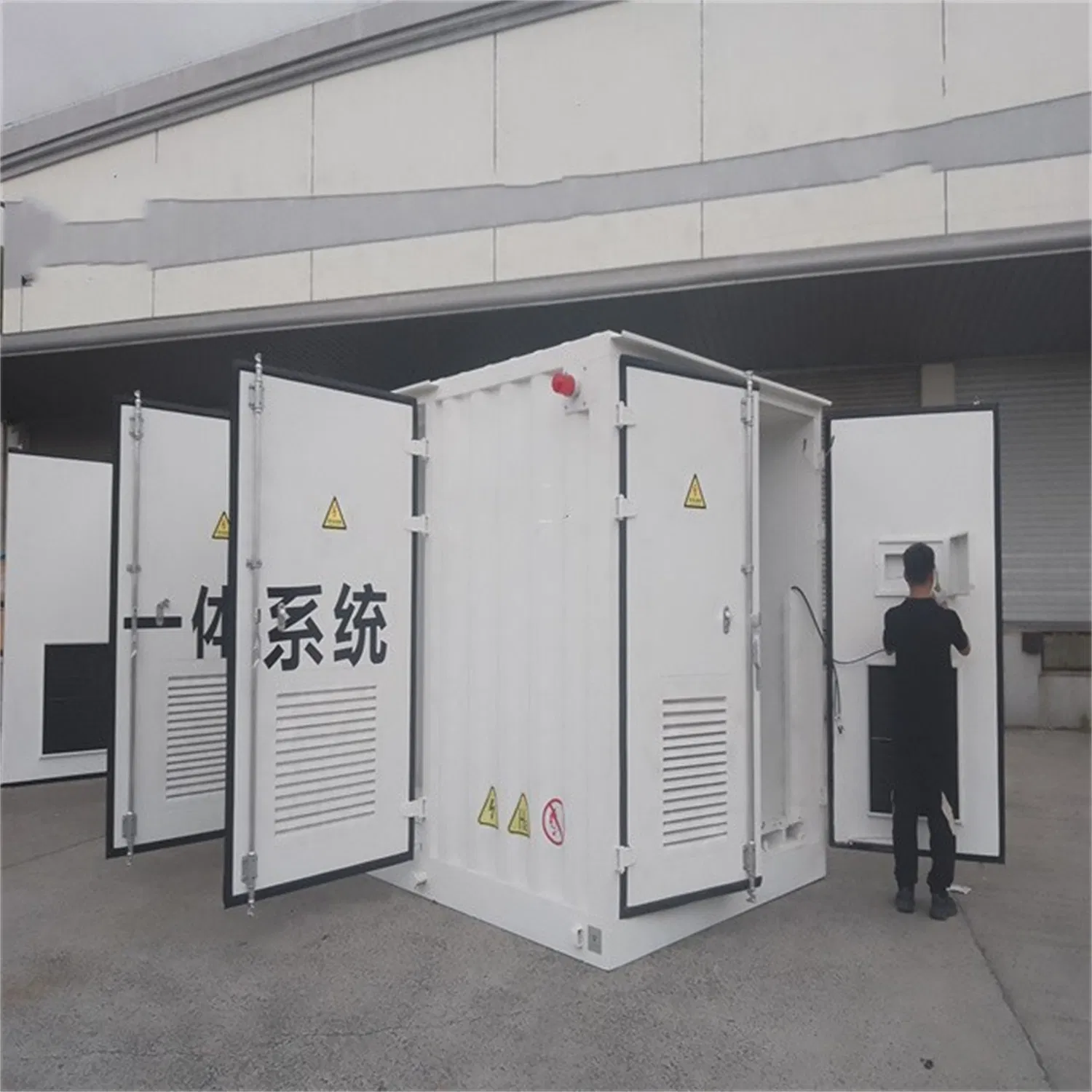 High power and high efficiency modular hydrogen energy storage power generation system